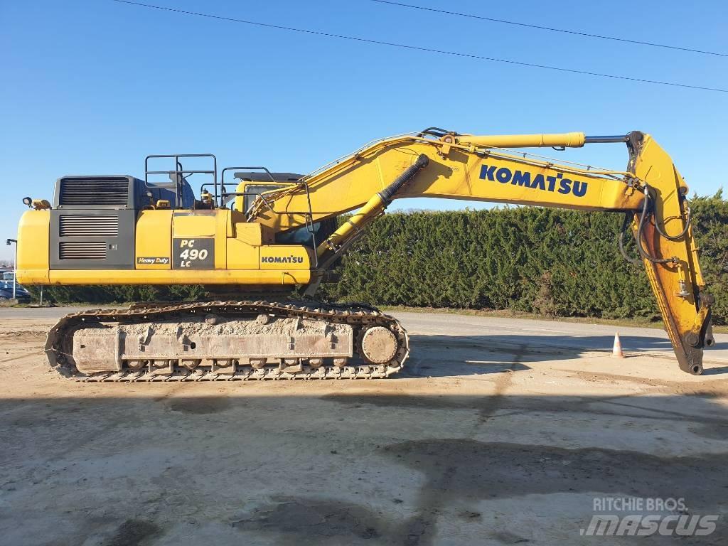 Komatsu PC490LC-11 Pásové rýpadlá