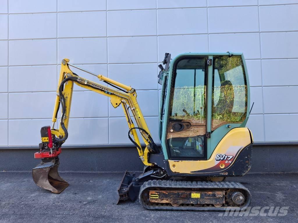 Yanmar SV 17 EX Mini rýpadlá < 7t