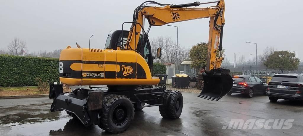 JCB JS 145 W Kolesové rýpadlá