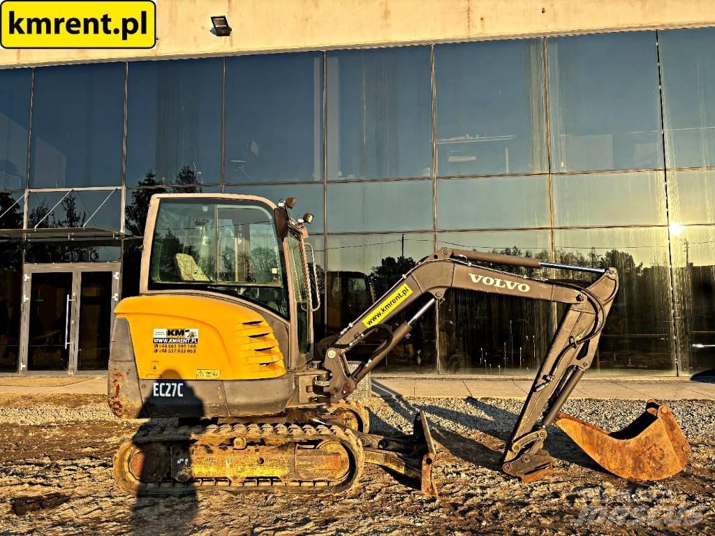 Volvo ECR 27 C Mini rýpadlá < 7t