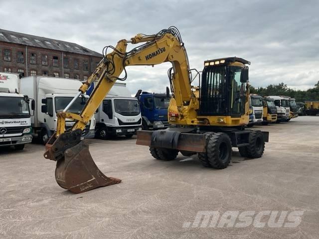 Komatsu PW110MR-11 Kolesové rýpadlá
