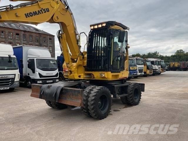 Komatsu PW110MR-11 Kolesové rýpadlá