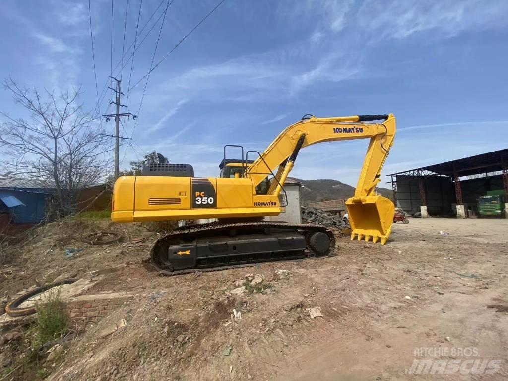 Komatsu PC350 Pásové rýpadlá