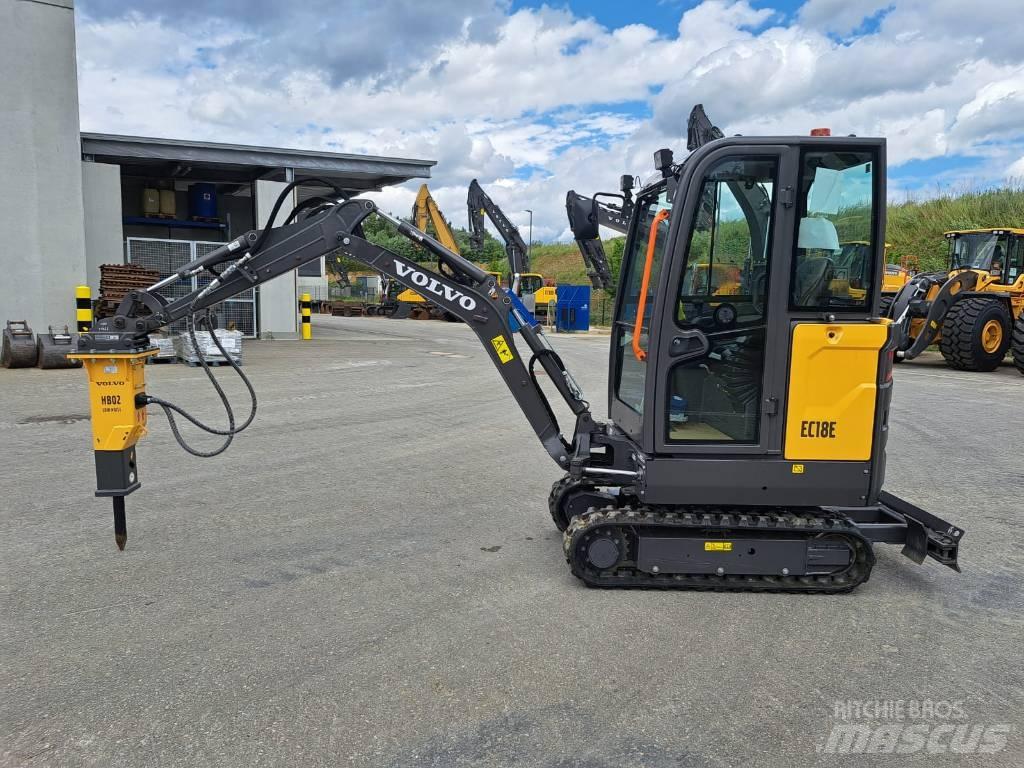 Volk EC 18 E Mini rýpadlá < 7t