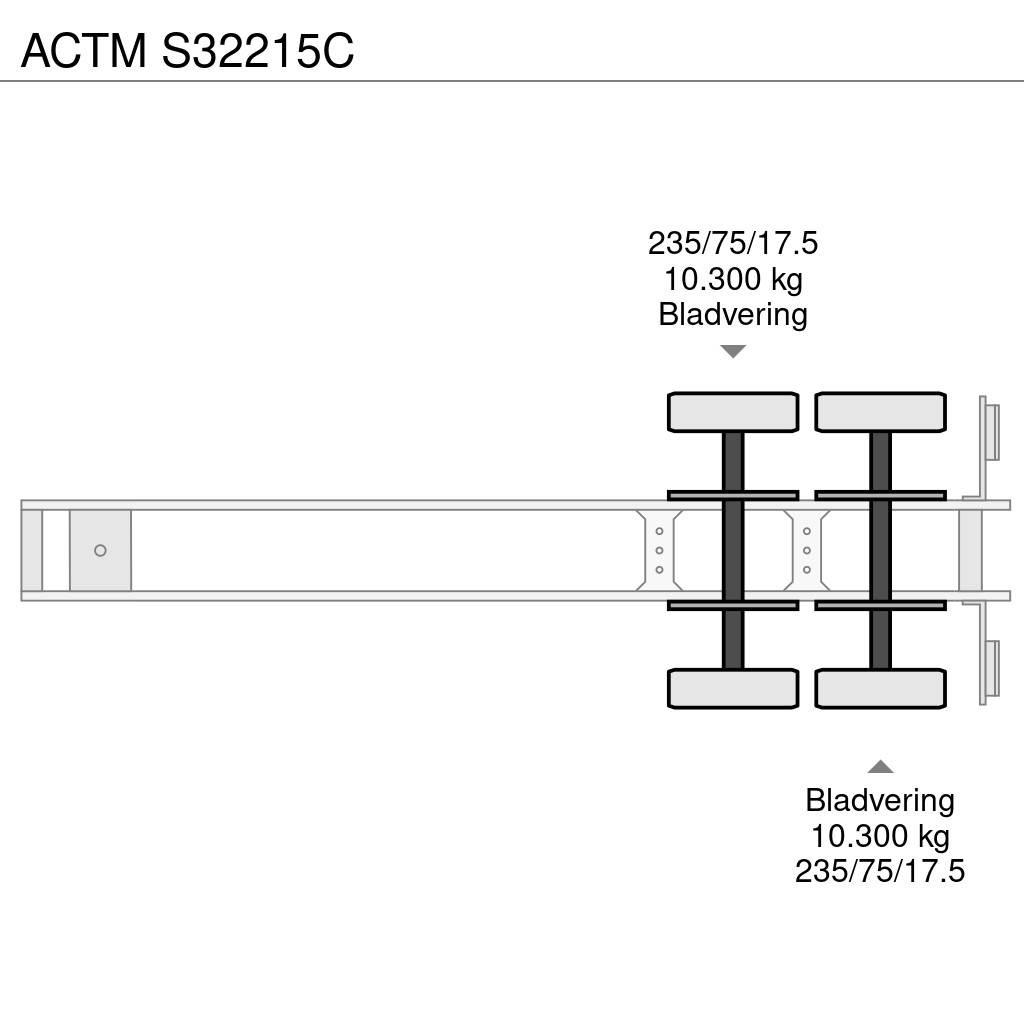 Actm S32215C Podvalníkové návesy