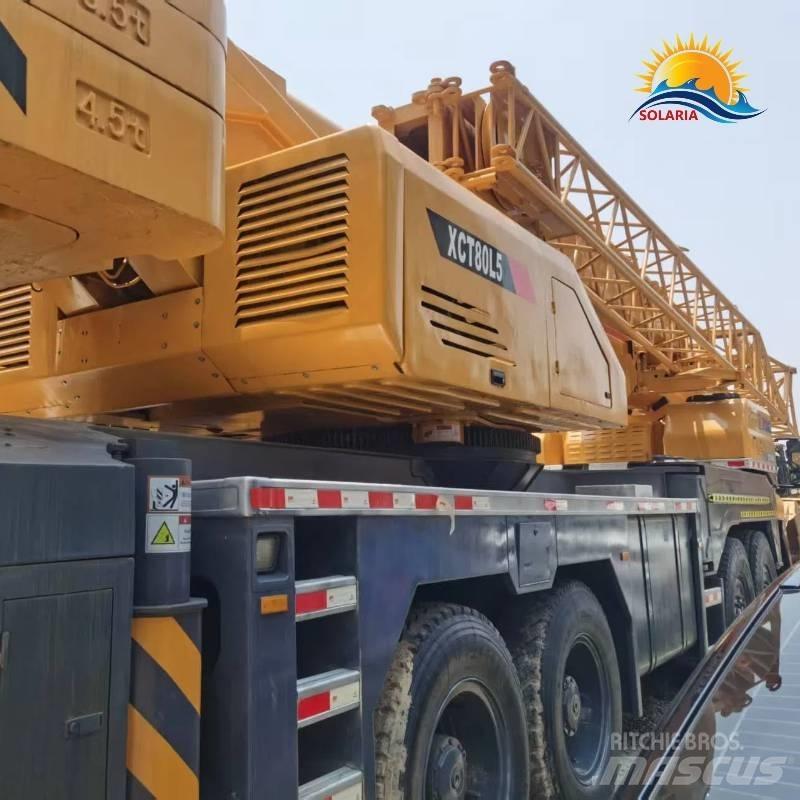 XCMG xct80l5 Univerzálne terénne žeriavy
