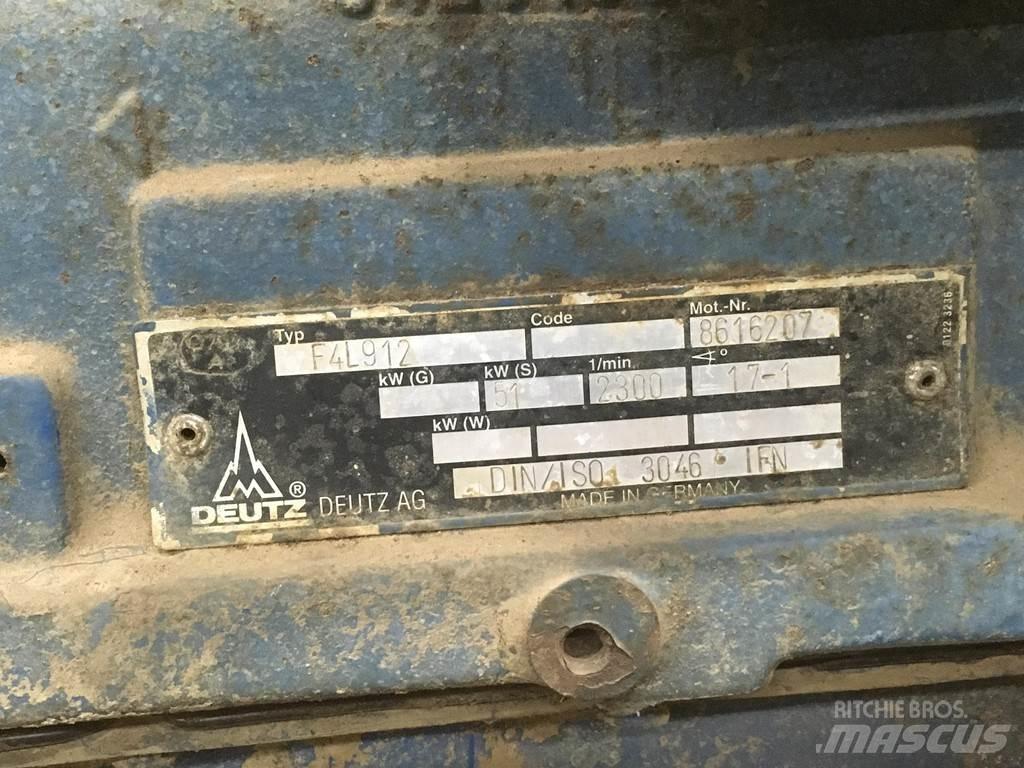 Deutz F4L912 USED Stavebníctvo - ostatné