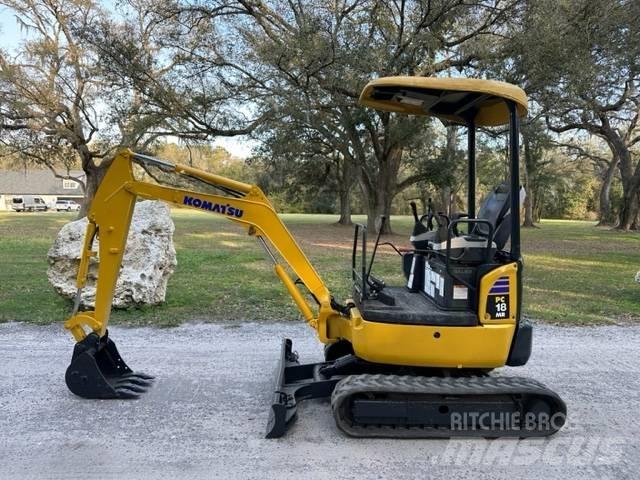 Komatsu PC18MR-2 Mini rýpadlá < 7t