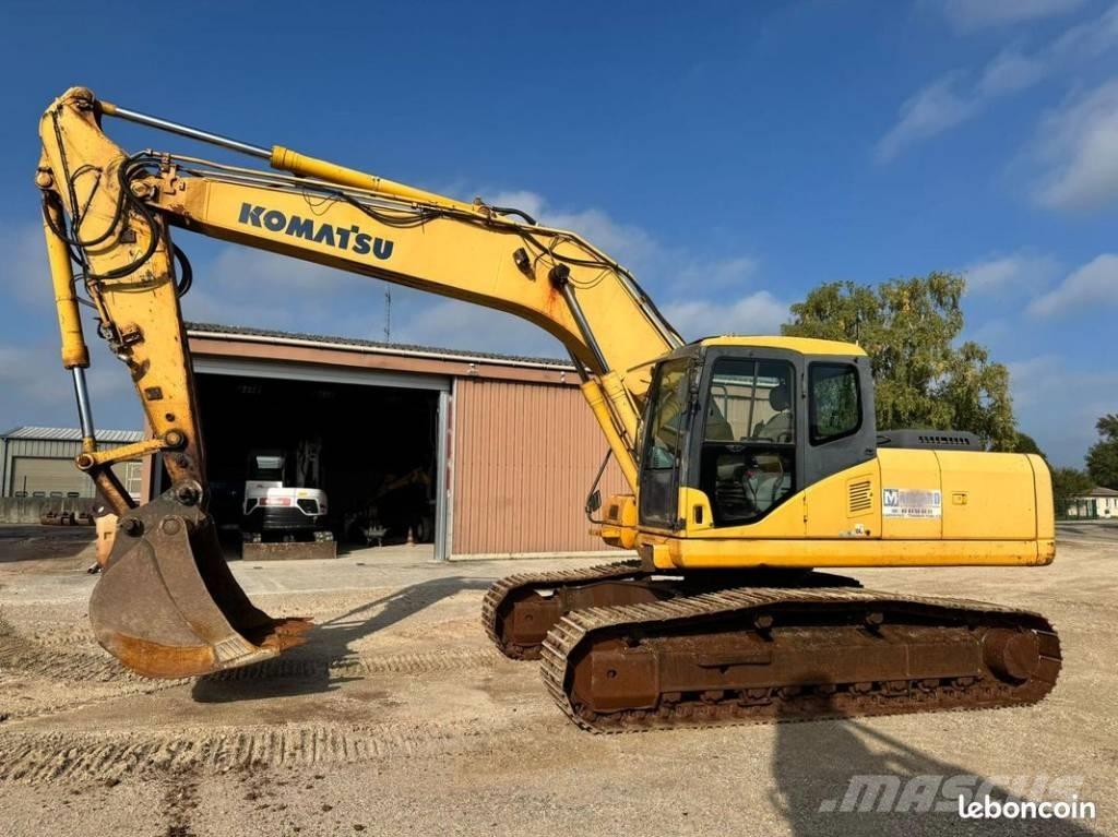 Komatsu PC 210 Pásové rýpadlá
