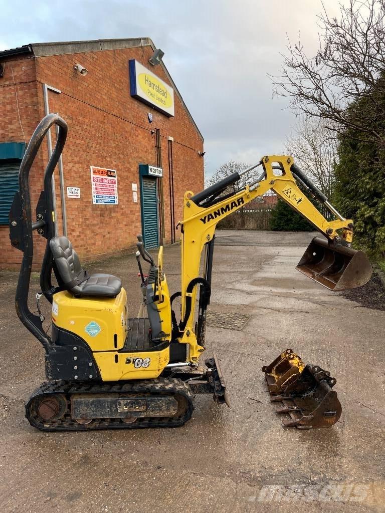 Yanmar SV 08 Mini rýpadlá < 7t