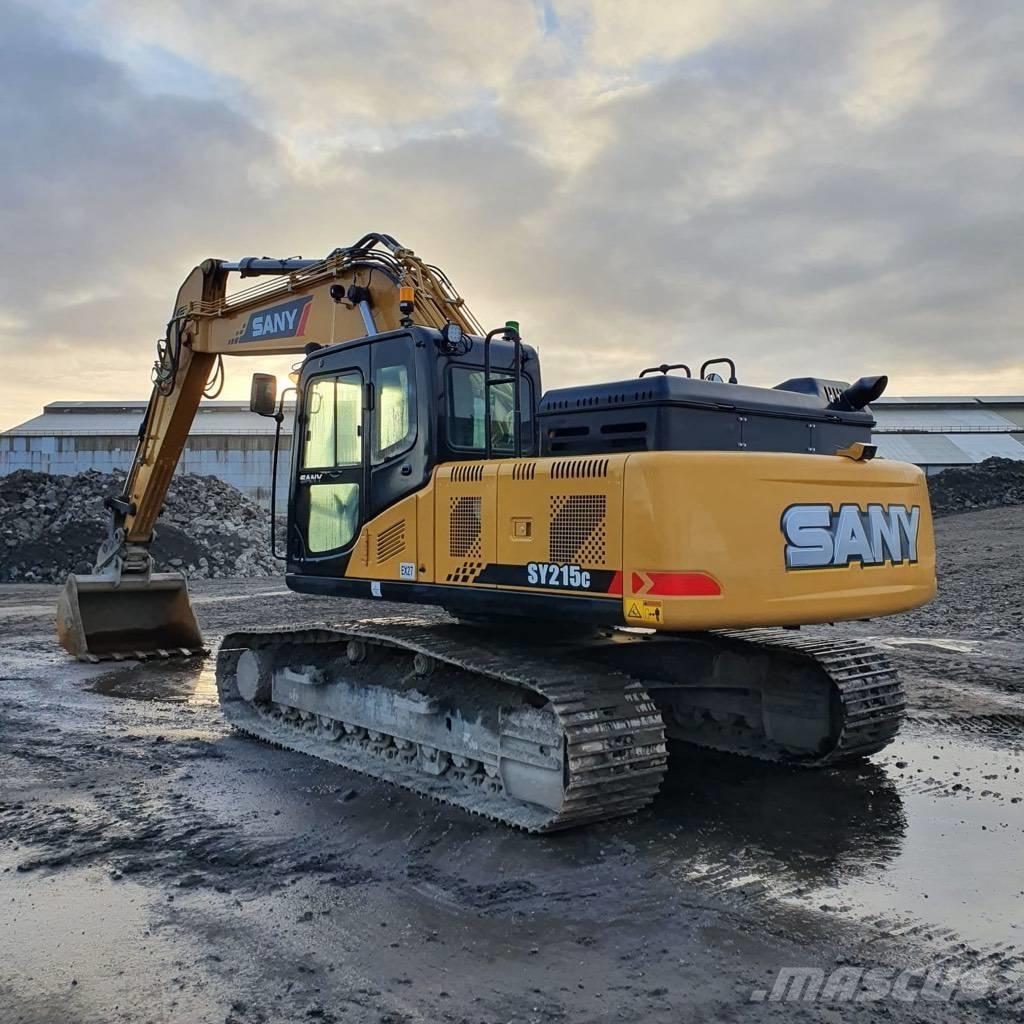 Sany SY 215 C Pásové rýpadlá
