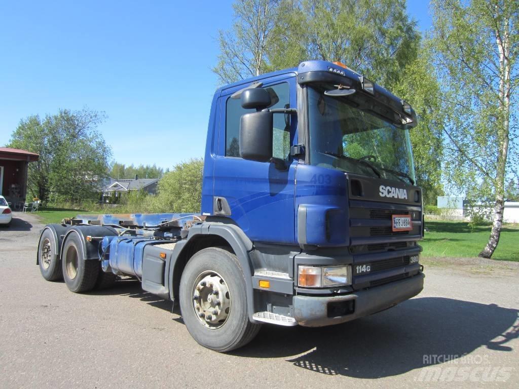 Scania P114 GB Lanový nosič kontajnerov