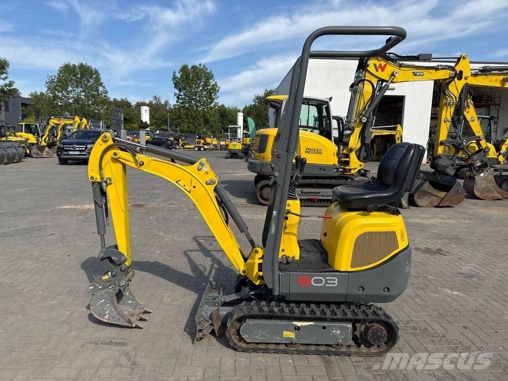 Wacker Neuson 803 Pásové rýpadlá