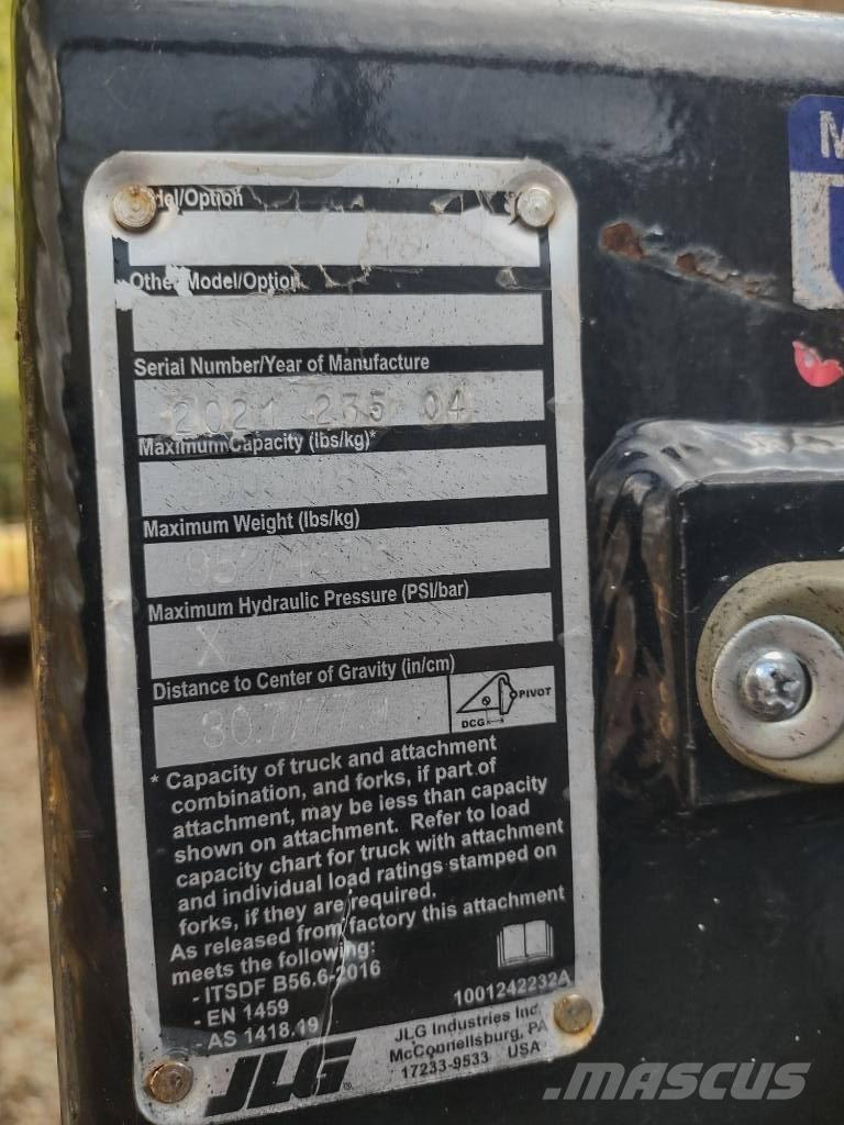 JLG X 13 JP Ďalšie komponenty