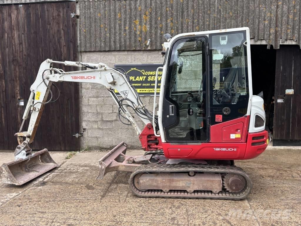 Takeuchi TB 230 Mini rýpadlá < 7t