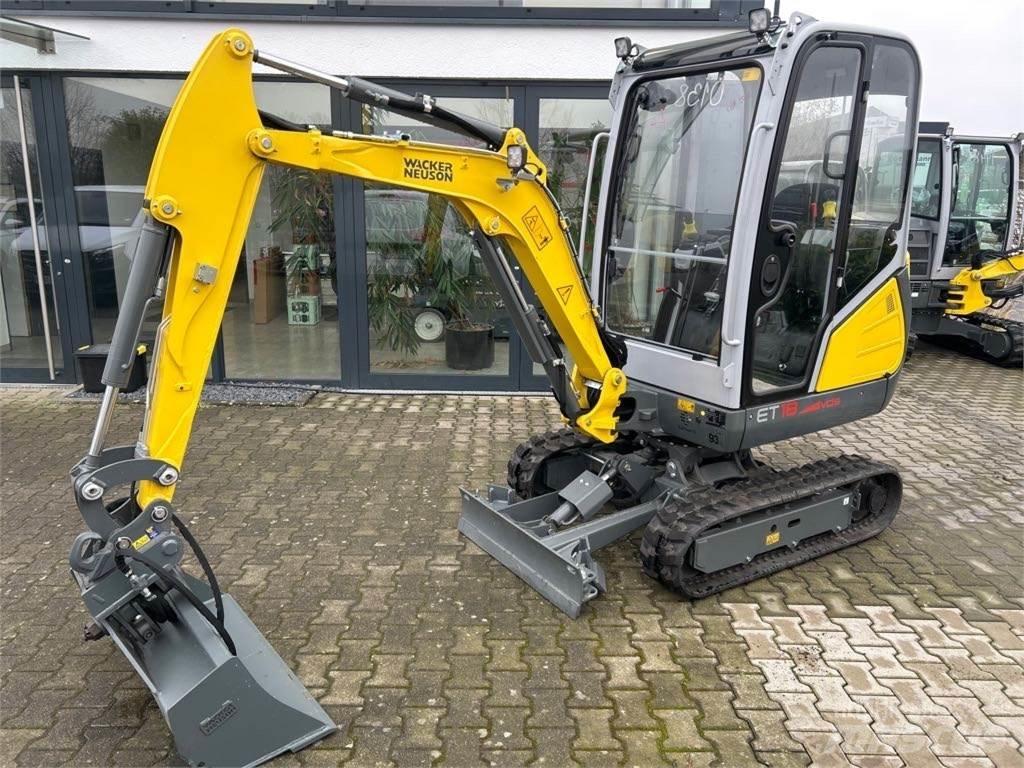 Wacker Neuson ET18 Pásové rýpadlá