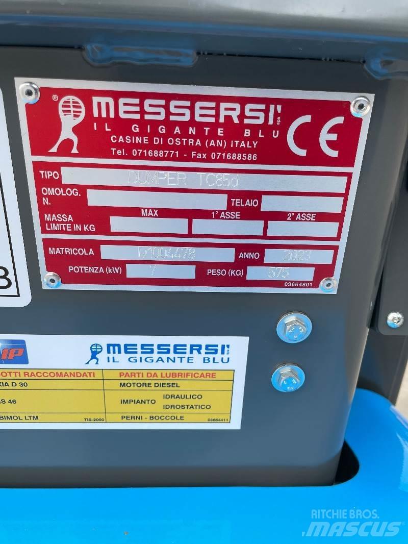 Messersi TC 85d Pásové sklápače