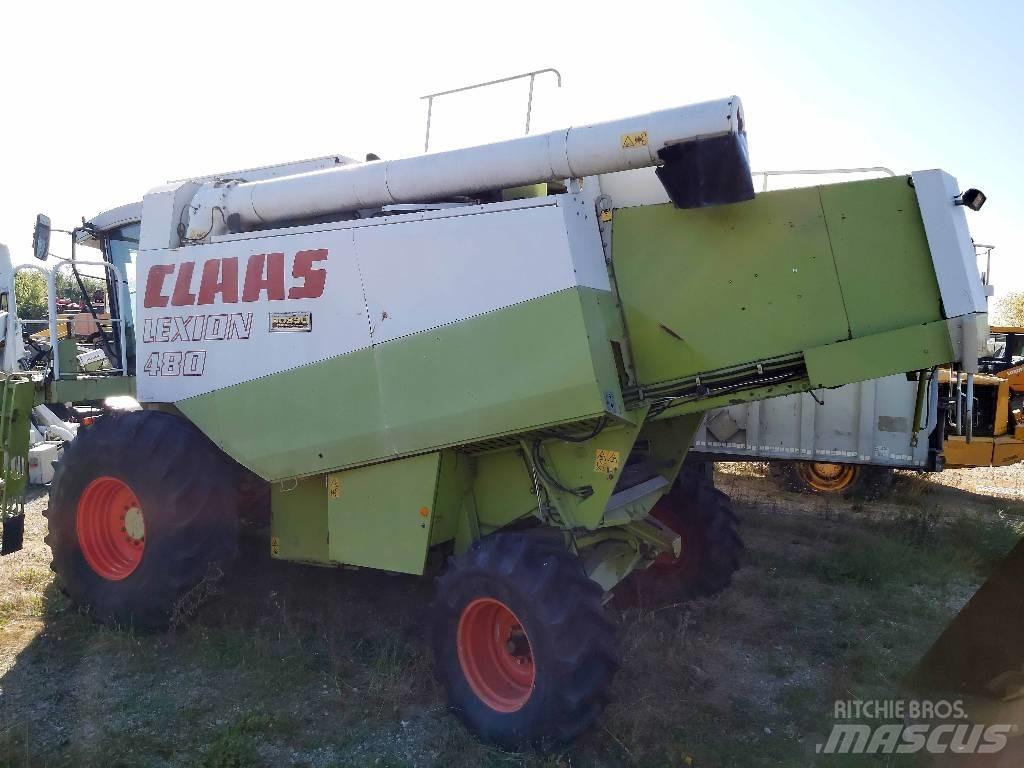 CLAAS Lexion 480 Kombinované zberacie stroje