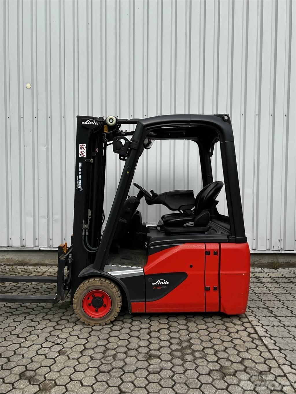 Linde E16C Akumulátorové vozíky