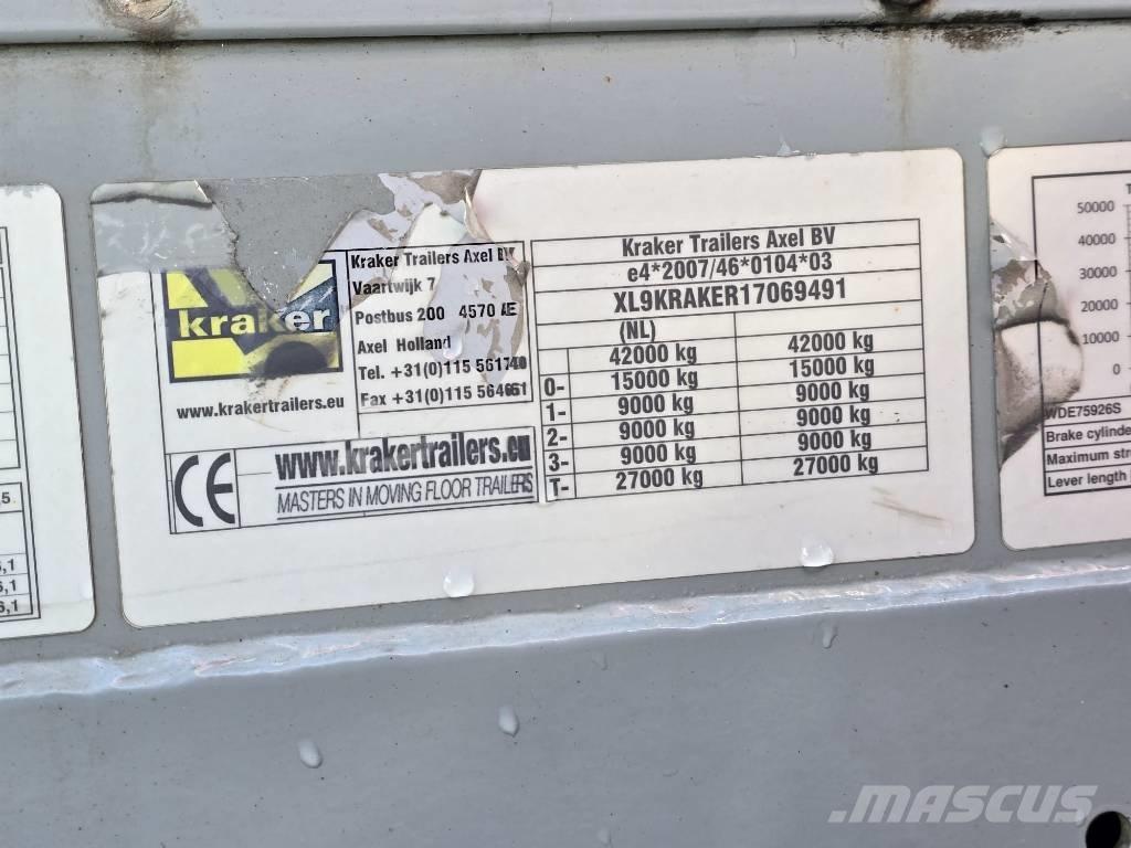 Kraker CF-200 Návesy s pohyblivou podlahou