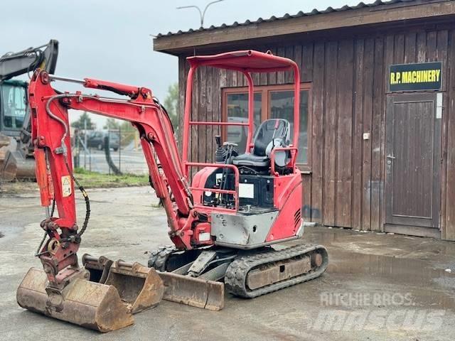Hitachi ZX 17 U-2 Mini rýpadlá < 7t
