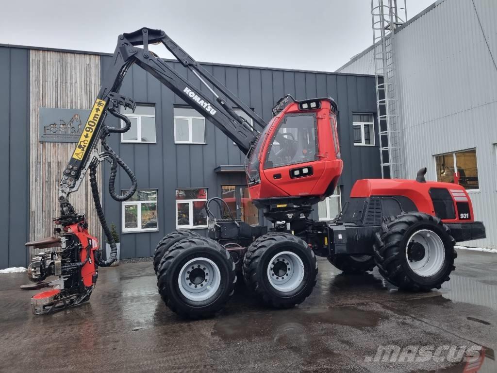 Komatsu 931 Harvestory