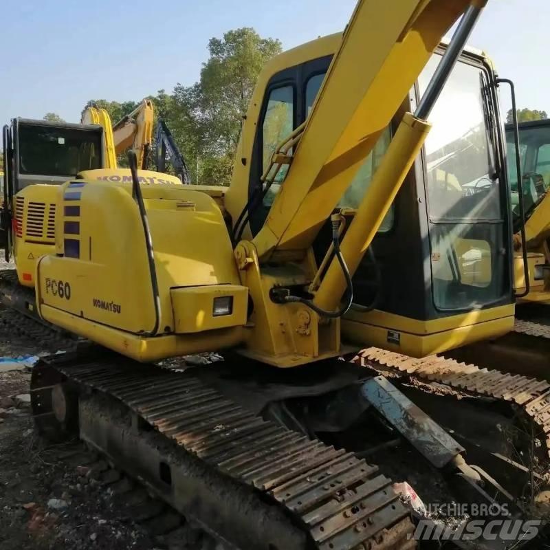 Komatsu PC 60 Pásové rýpadlá