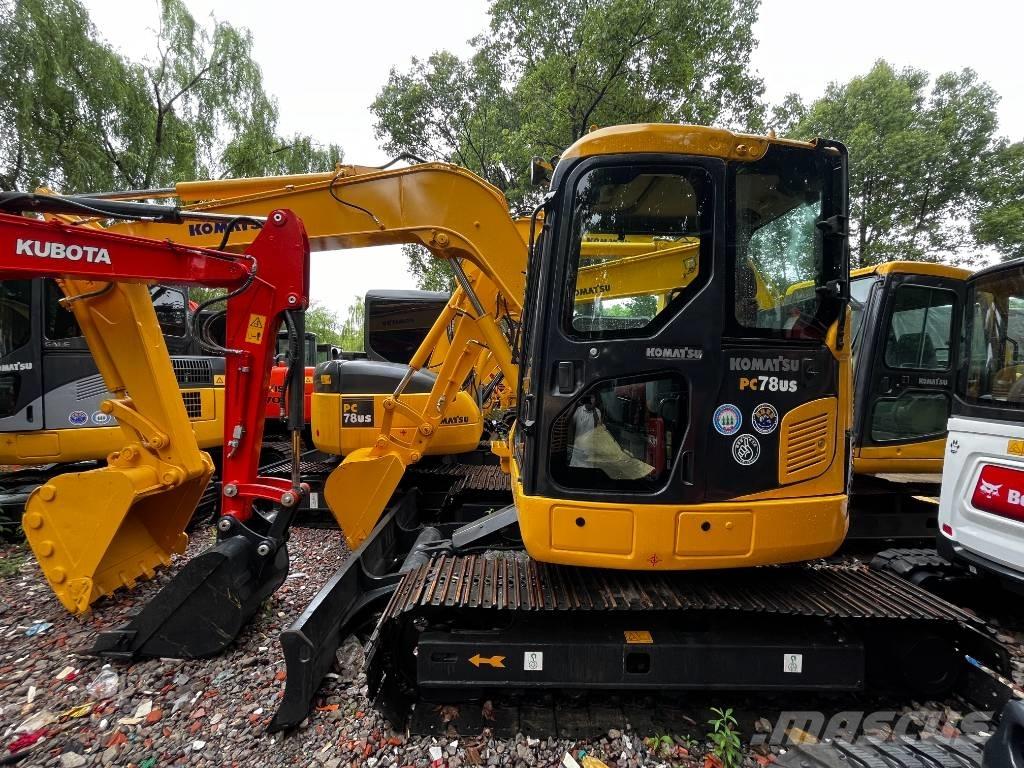 Komatsu PC 78 US Midi rýpadlá 7 t - 12 t