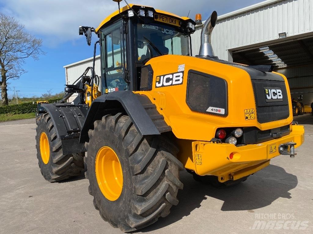 JCB 419 S Kolesové nakladače