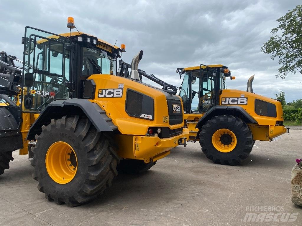 JCB 419 S Kolesové nakladače