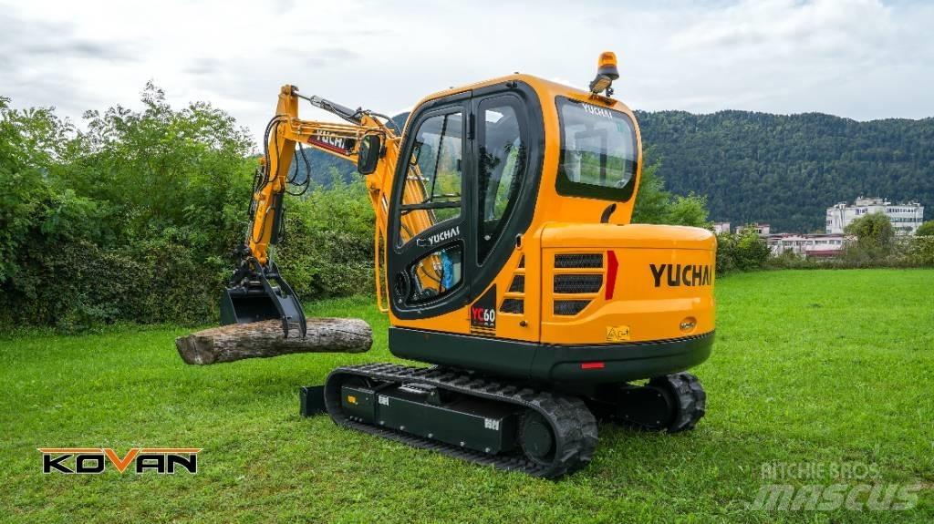 Yuchai YC60 PREMIUM Mini rýpadlá < 7t
