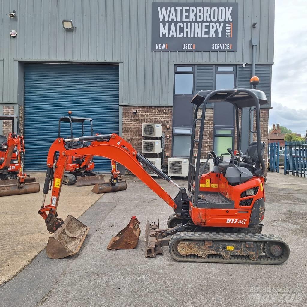 Kubota U 17-3 Mini rýpadlá < 7t