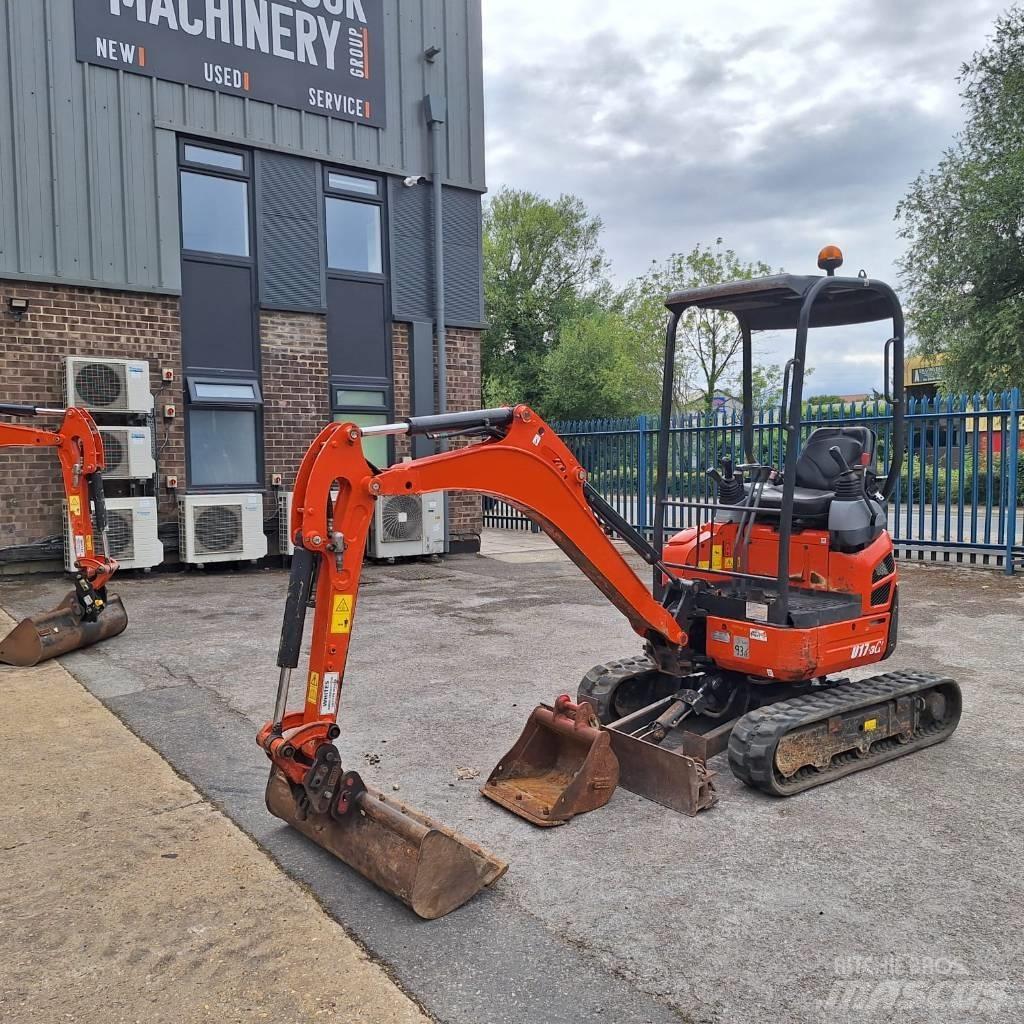 Kubota U 17-3 Mini rýpadlá < 7t