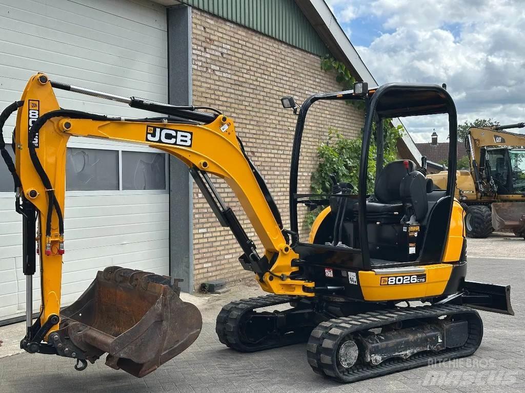 JCB 8026 Mini rýpadlá < 7t