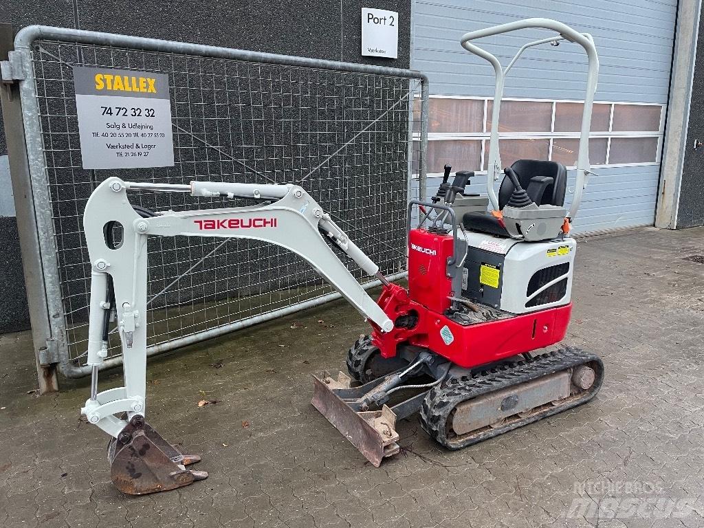 Takeuchi TB210R Mini rýpadlá < 7t