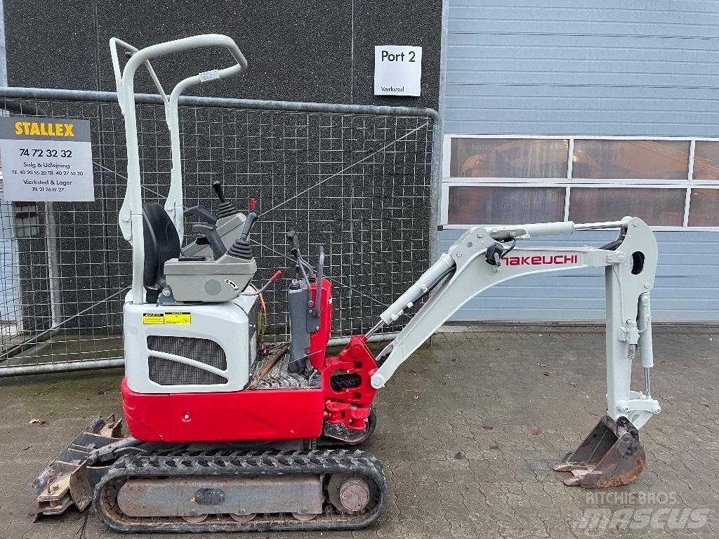 Takeuchi TB210R Mini rýpadlá < 7t