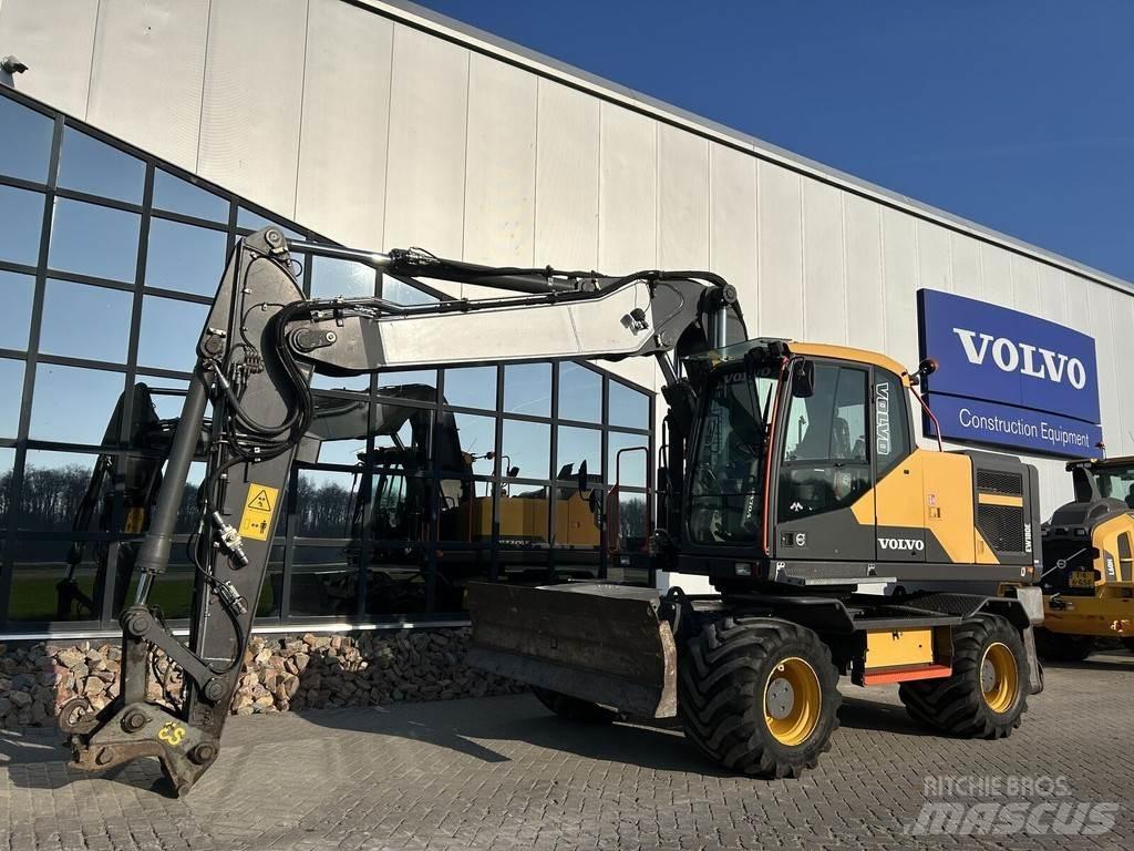 Volvo EW180E Kolesové rýpadlá