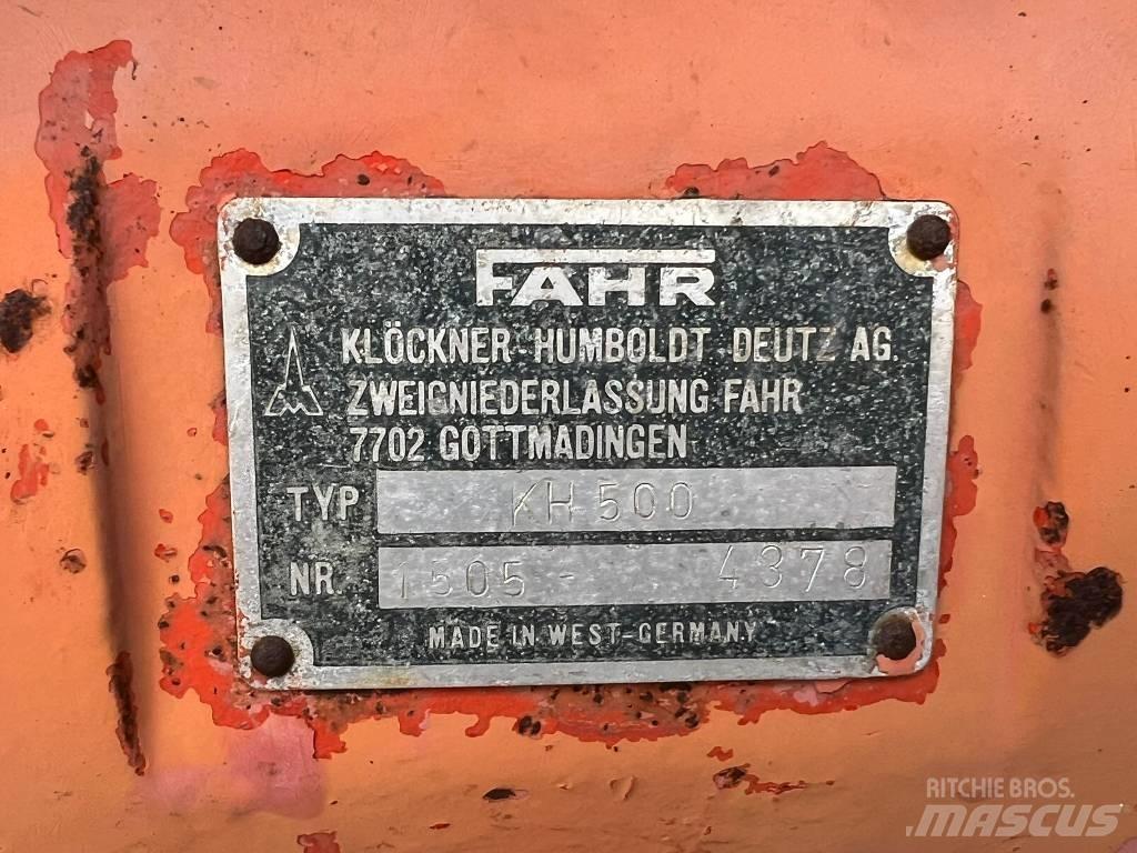 Deutz-Fahr KH 500 DN Obracače a zhrabovače sena