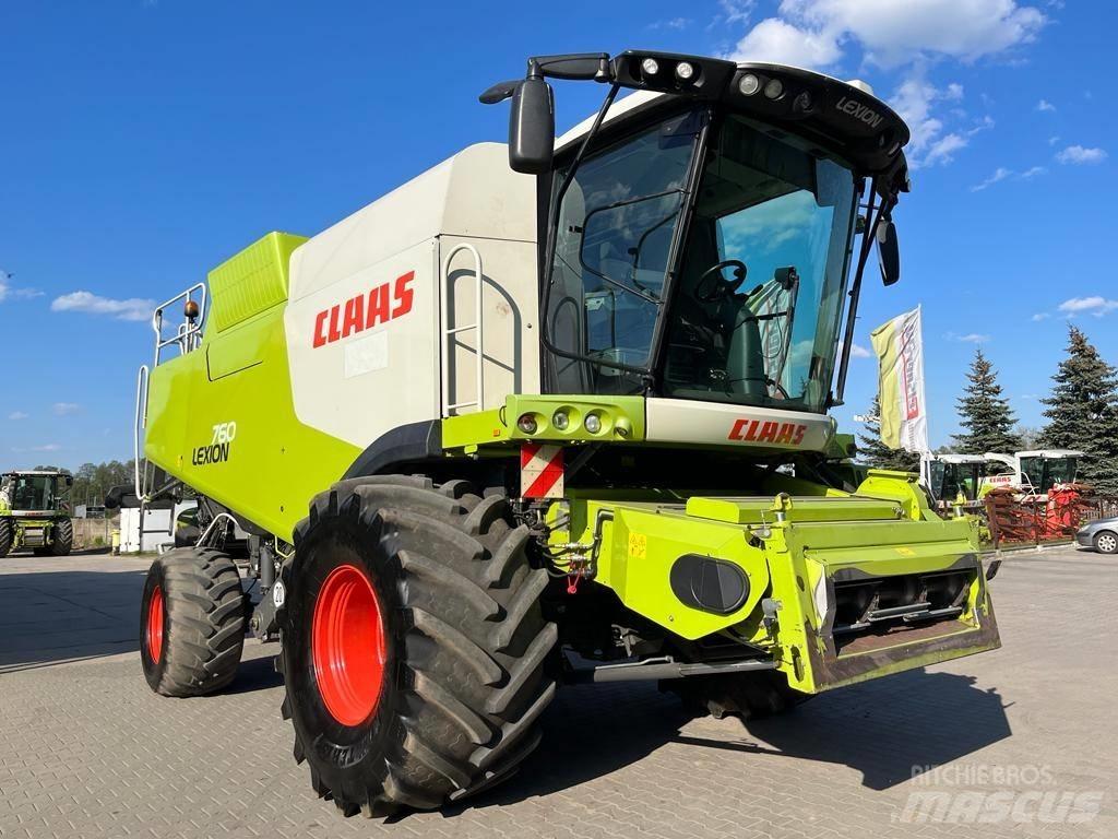 CLAAS Lexion 760 Kombinované zberacie stroje