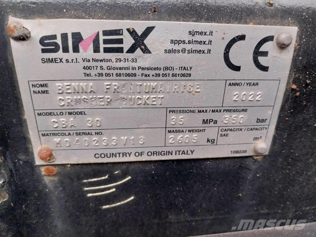 Simex CBA 30 Ďalšie komponenty