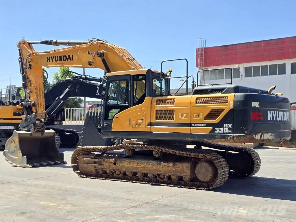 Hyundai HX 330 NL Pásové rýpadlá