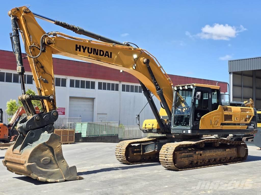 Hyundai HX 330 NL Pásové rýpadlá