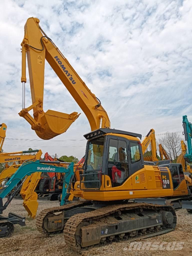 Komatsu PC 160 Pásové rýpadlá
