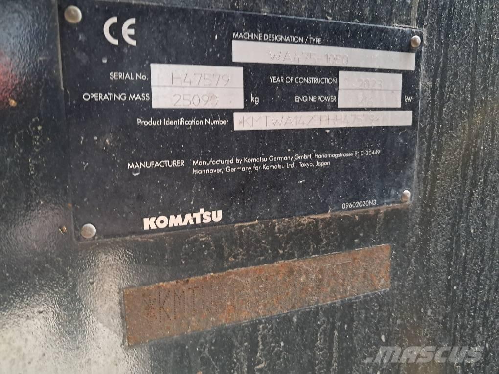 Komatsu WA475-10E0 Kolesové nakladače