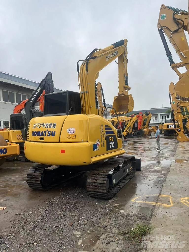 Komatsu PC 70 Mini rýpadlá < 7t