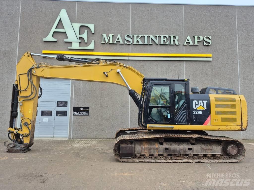 CAT 329E Pásové rýpadlá