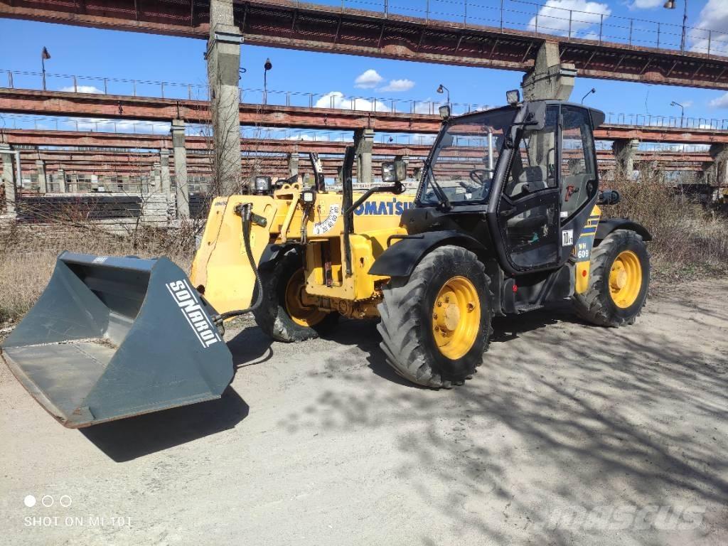 Komatsu WH 609 Teleskopické manipulátory