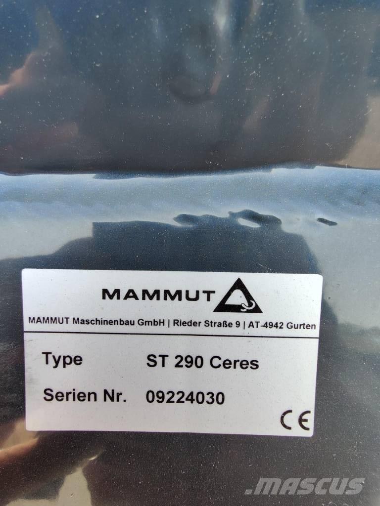 Mammut ST 290 Ceres Stroje na zber krmovín-príslušenstvo