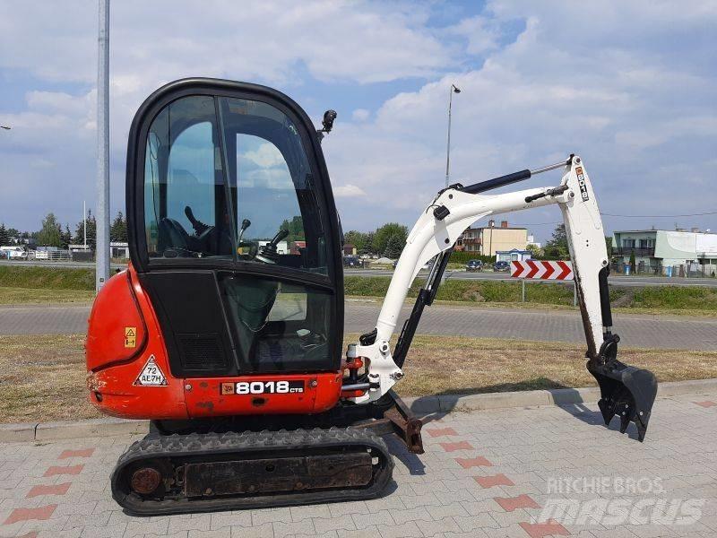 JCB 8018 Mini rýpadlá < 7t