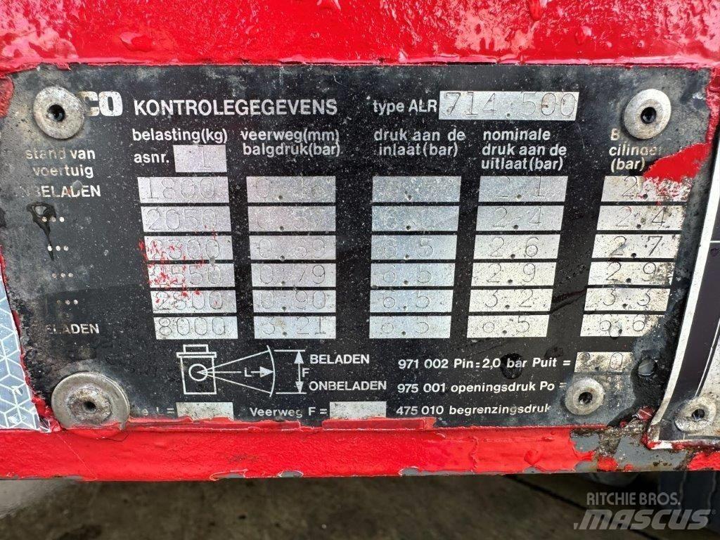 Jumbo MV 160 L Valníkové návesy/Návesy sa sklápacím bočnicami